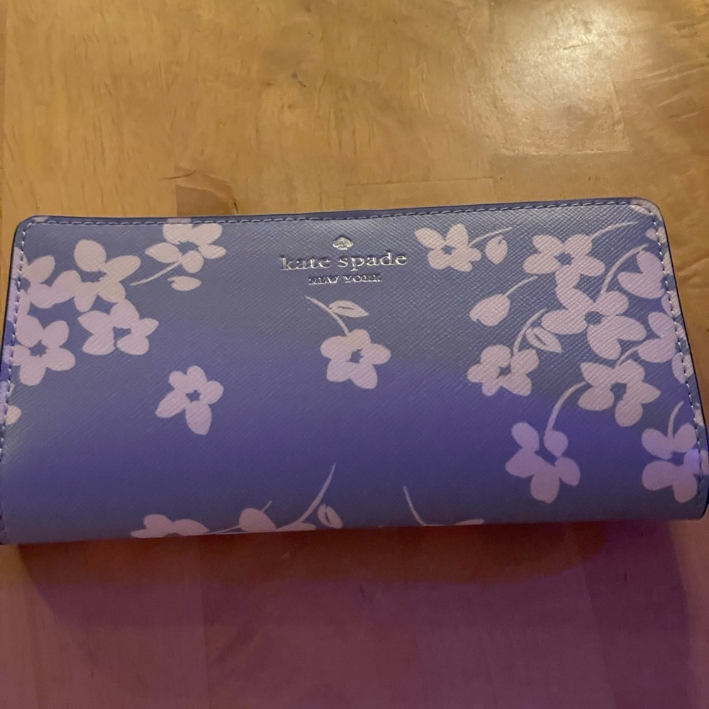 Kate Spade Blue Wallet (Dana Sweet) - Picture 4 of 4
